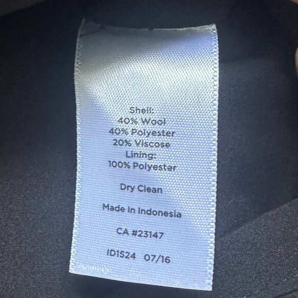 Talbots Houndstooth Wool Blend Skirt Size 8 - Picture 3 of 9